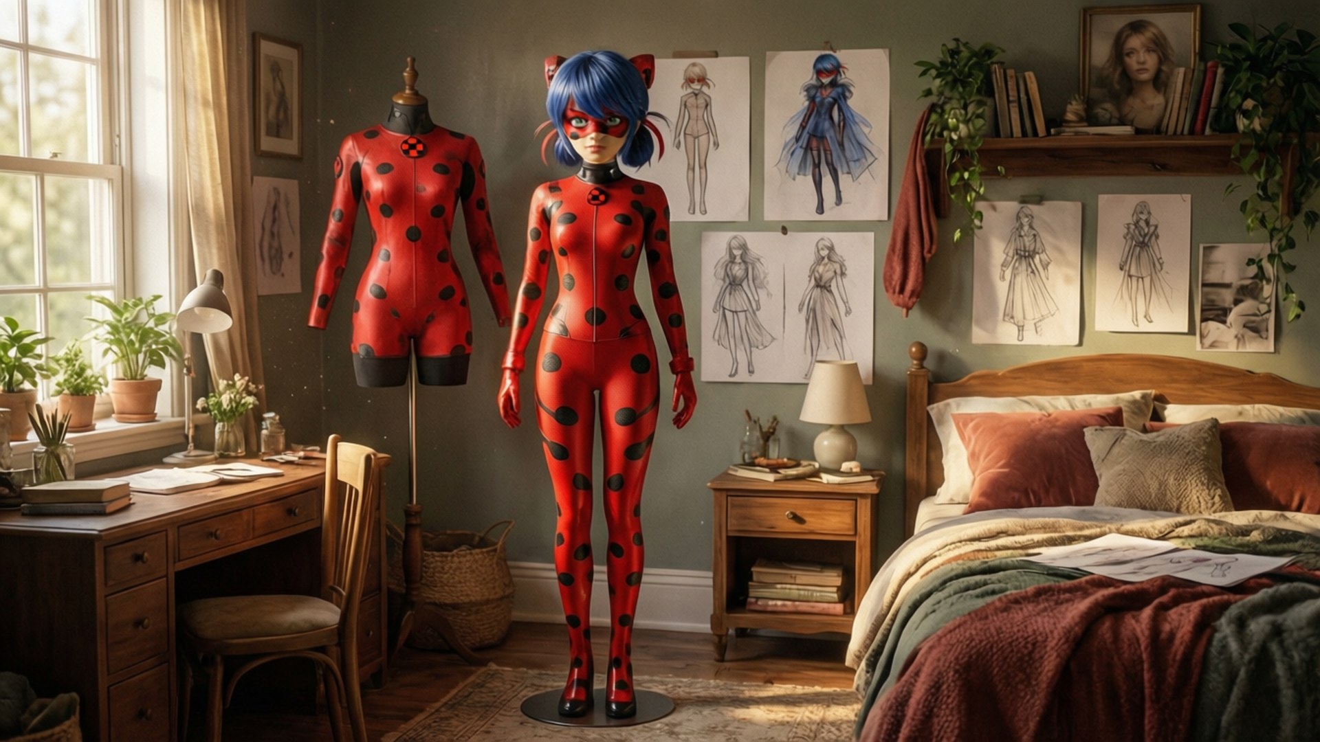 Marinette's Room by Wallpapers.art Studio