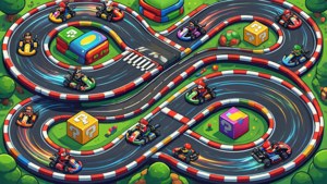 Mario Kart Racetrack
