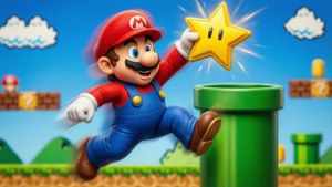 Mario Reaching Star