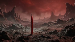 Marker on Desolate Planet