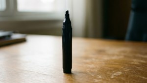 Marker on Wood