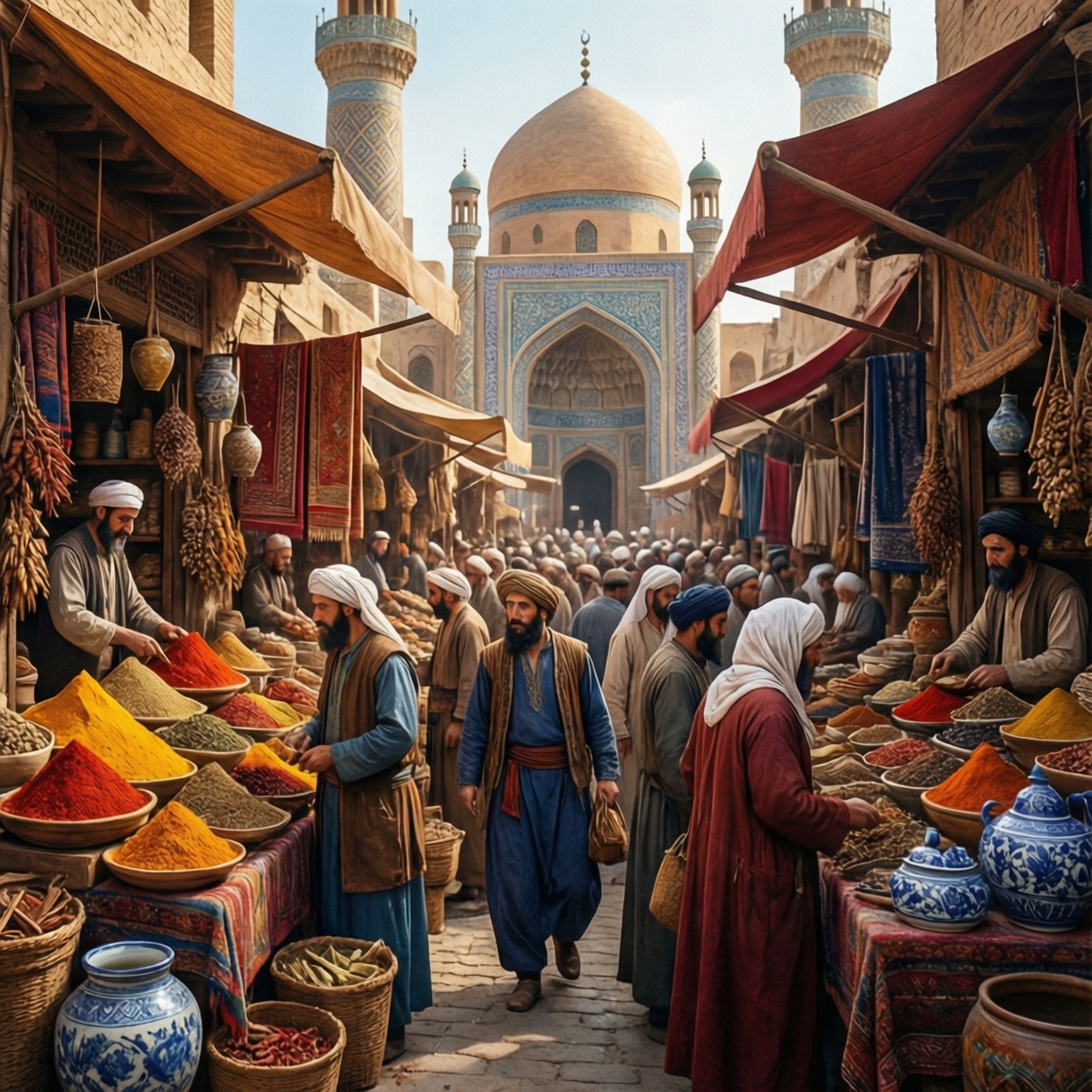 Market of Marvels by Wallpapers.art Studio