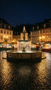 Market Square Night Glow