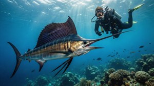 Marlin and Diver
