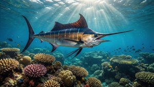 Marlin on the Reef