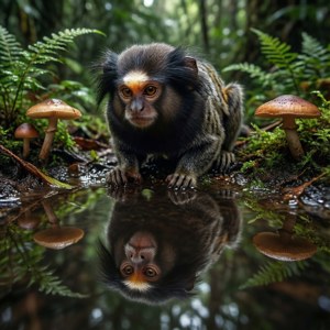 Marmoset and Reflection
