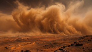 Mars Dust Storm