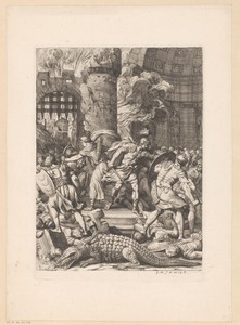Mars en Bellona tijdens de inname van Alexandrië