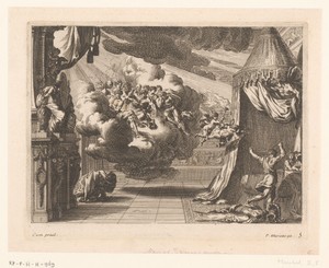 Mars en Venus door Vulcanus verrast