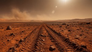 Mars Rover Tracks