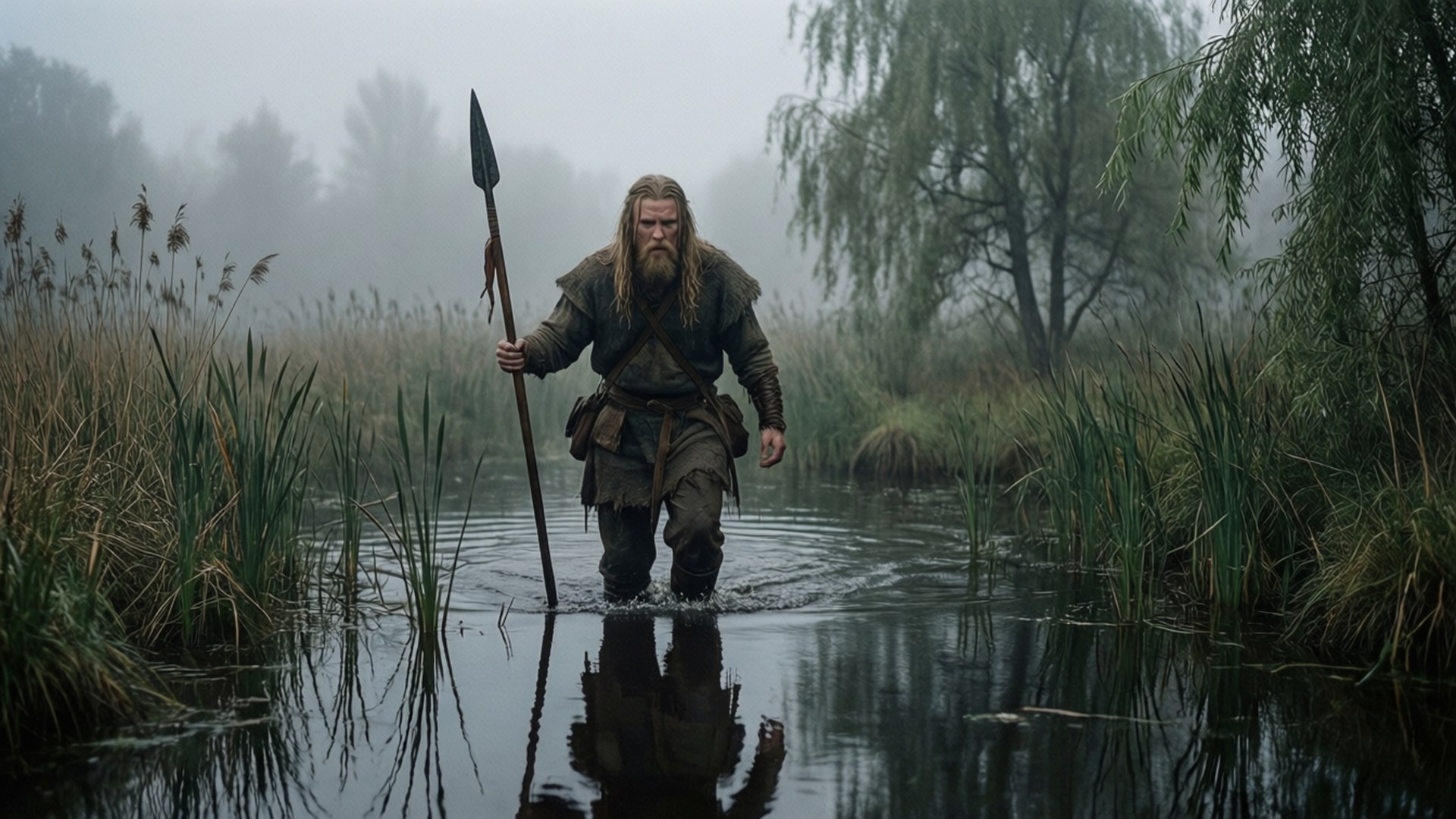 Marshland Hunt by Wallpapers.art Studio
