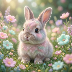 Marshmallow Bunny Easter