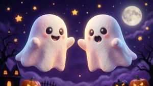 Marshmallow Ghosts