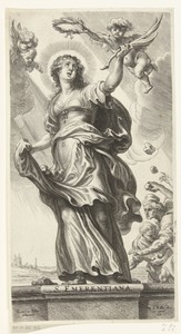 Martelaarschap van heilige Emerentiana van Rome