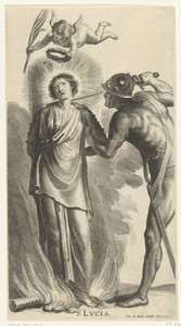 Martelaarschap van heilige Lucia