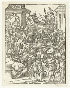 Marteldood van Bartolomeüs als hij levend wordt gevild