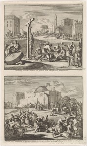 Marteldood van de eerste christenen en de marteldood van heilige Julianus
