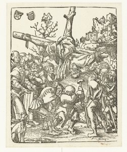 Marteldood van Petrus aan kruis