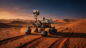 Martian Dusk Traversal