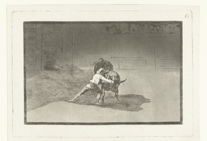 Martincho in gevecht met een stier