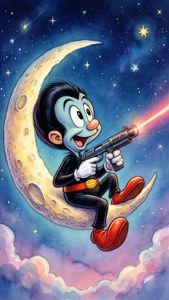 Marvin on the Moon