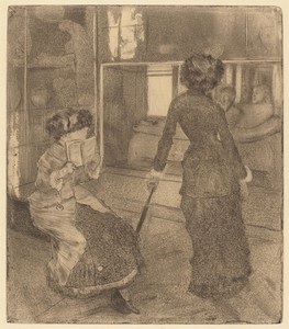 Mary Cassatt at the Louvre: The Etruscan Gallery