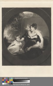 Mary Elizabeth, Countess Grey, with Her Two Children