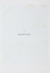 Märztage II (March Days II)