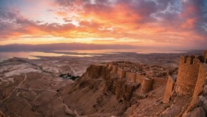 Masada Sunrise Panorama
