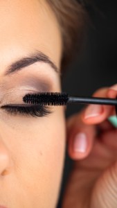 Mascara Application Close-up
