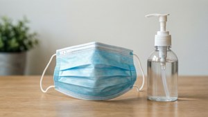 Mask and Sanitizer