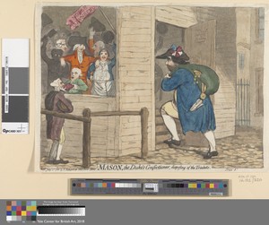 Mason, The Duke's Confectioner Disposing of the Trinkets