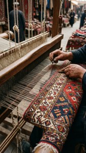 Master Weaver at Work