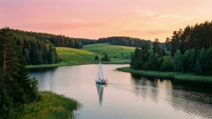 Masurian Lake Sunset