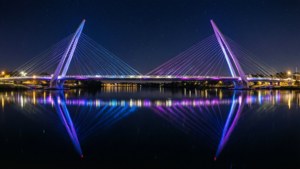 Matagarup Bridge Night