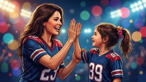 Matching Jersey Mom