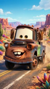 Mater in Radiator Springs