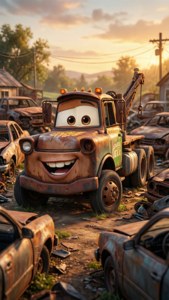 Mater's Junkyard Smile