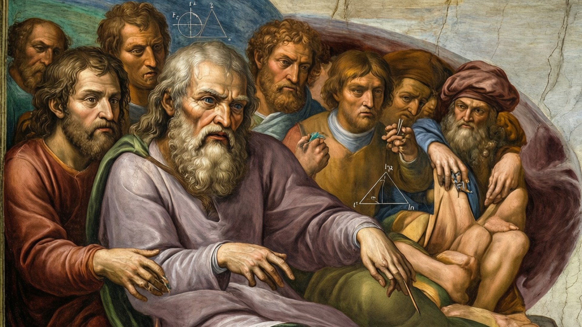 Mathematical Minds by Wallpapers.art Studio