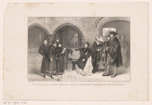 Matin Luther zingt voor inwoners van Eisenach