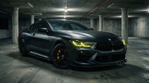 Matte Black BMW M8