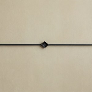 Matte Black Diamond Divider