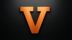 Matte Black Orange V