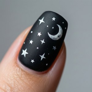 Matte Moon & Stars