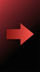 Matte Red Arrow Gradient