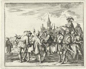 Matthijs Servaes te Keulen naar het schavot gevoerd, 1565