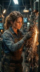 Maureen at Work