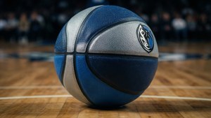 Mavericks Basketball Close-Up