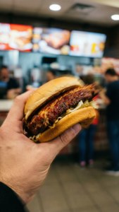 McRib in Hand