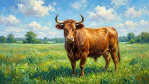 Meadow Bull Sunshine